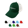 6 Panel Medium Profile Structured Cotton Mesh Back Cap